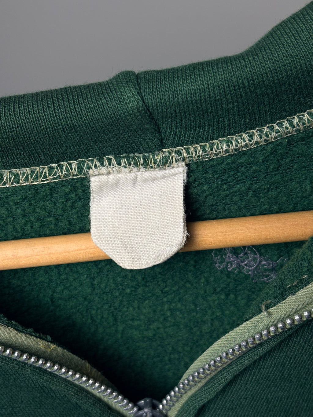1970’s Green (Sears) Zip Up Hoodie