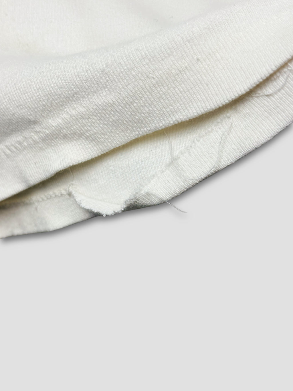 Vintage 70s White Cotton T-Shirt