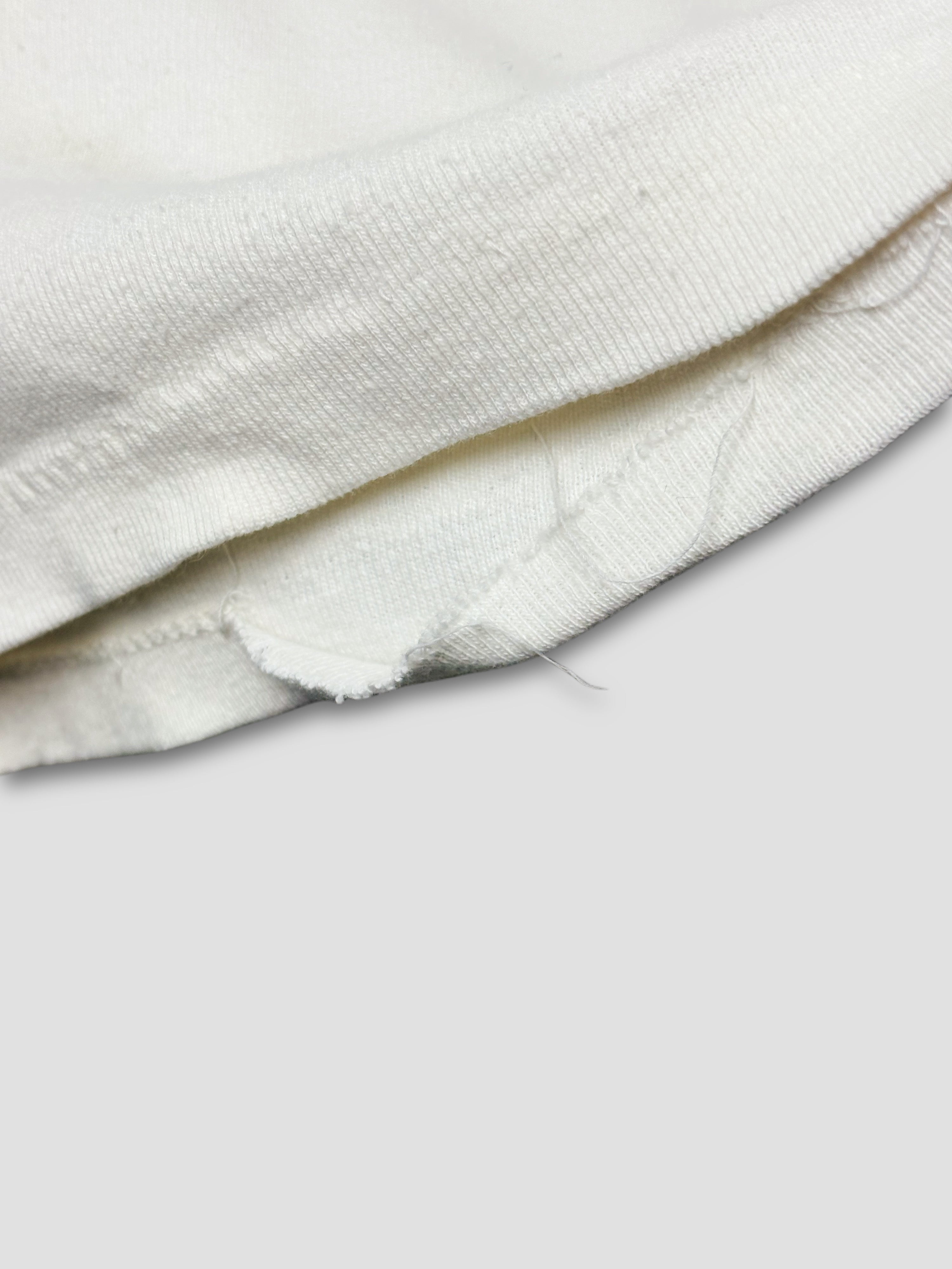 Vintage 70s White Cotton T-Shirt