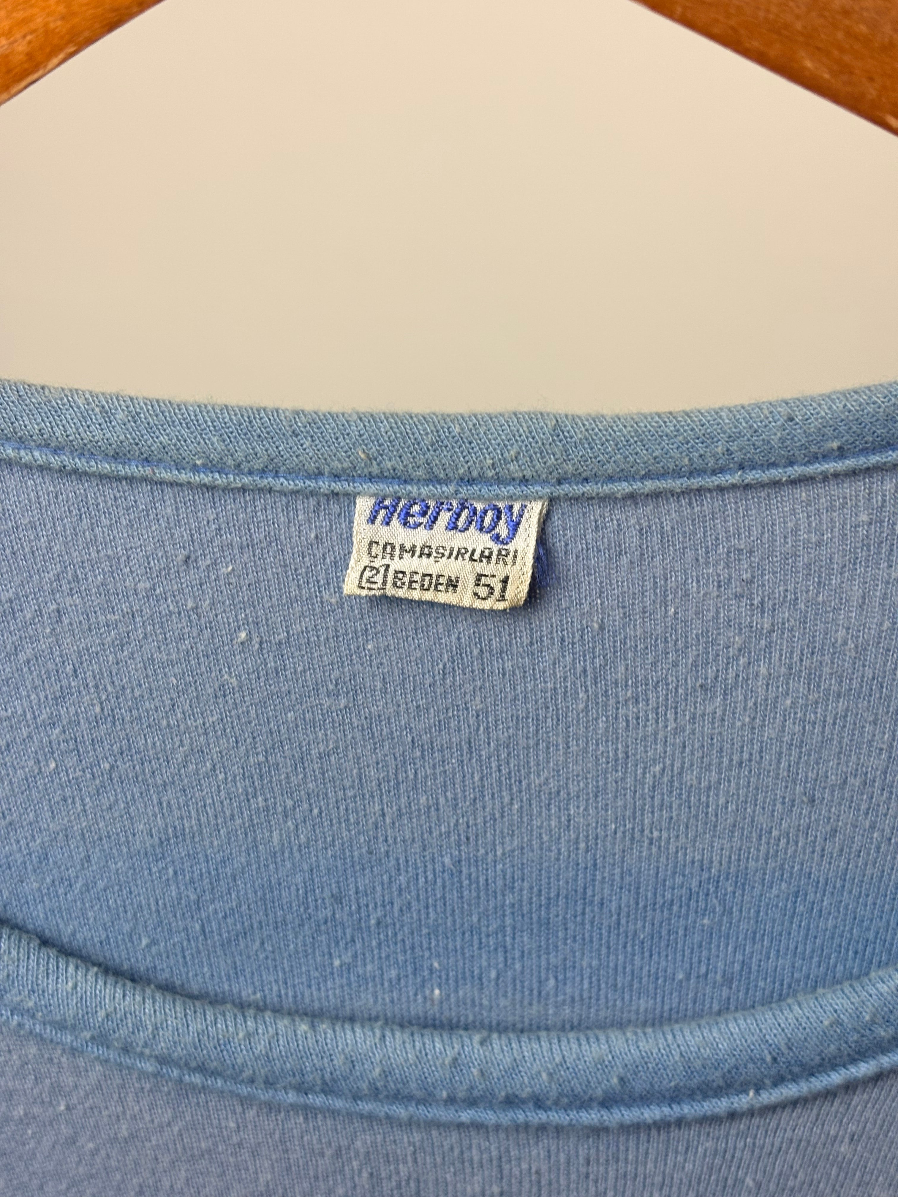 1970’s Blue “300 Year Old…” Turkish T-Shirt
