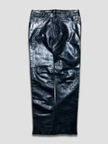 1980’s Black Genuine Leather Pants