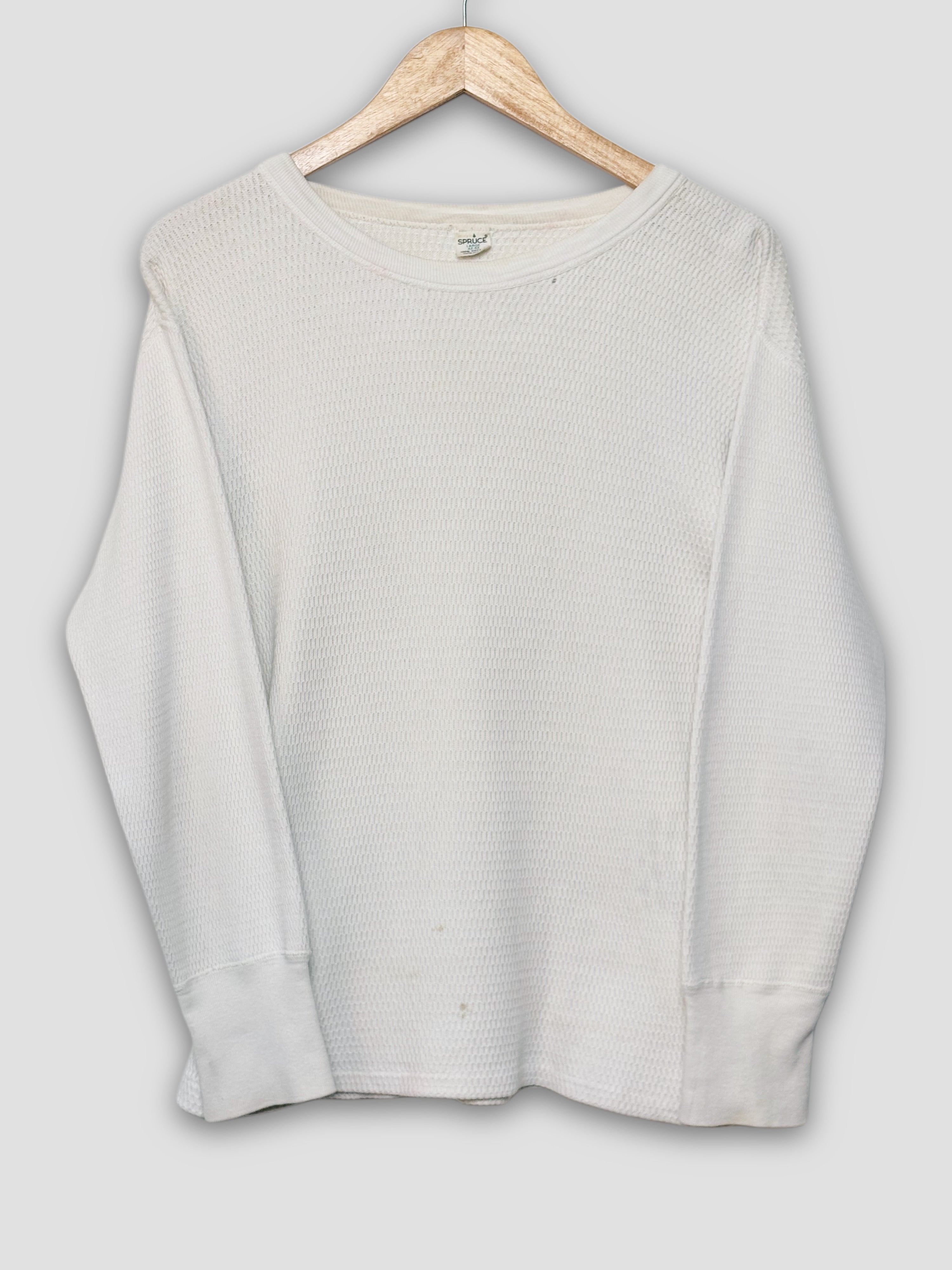 1960’s Mayo Spruce White Thermal LongSleeve