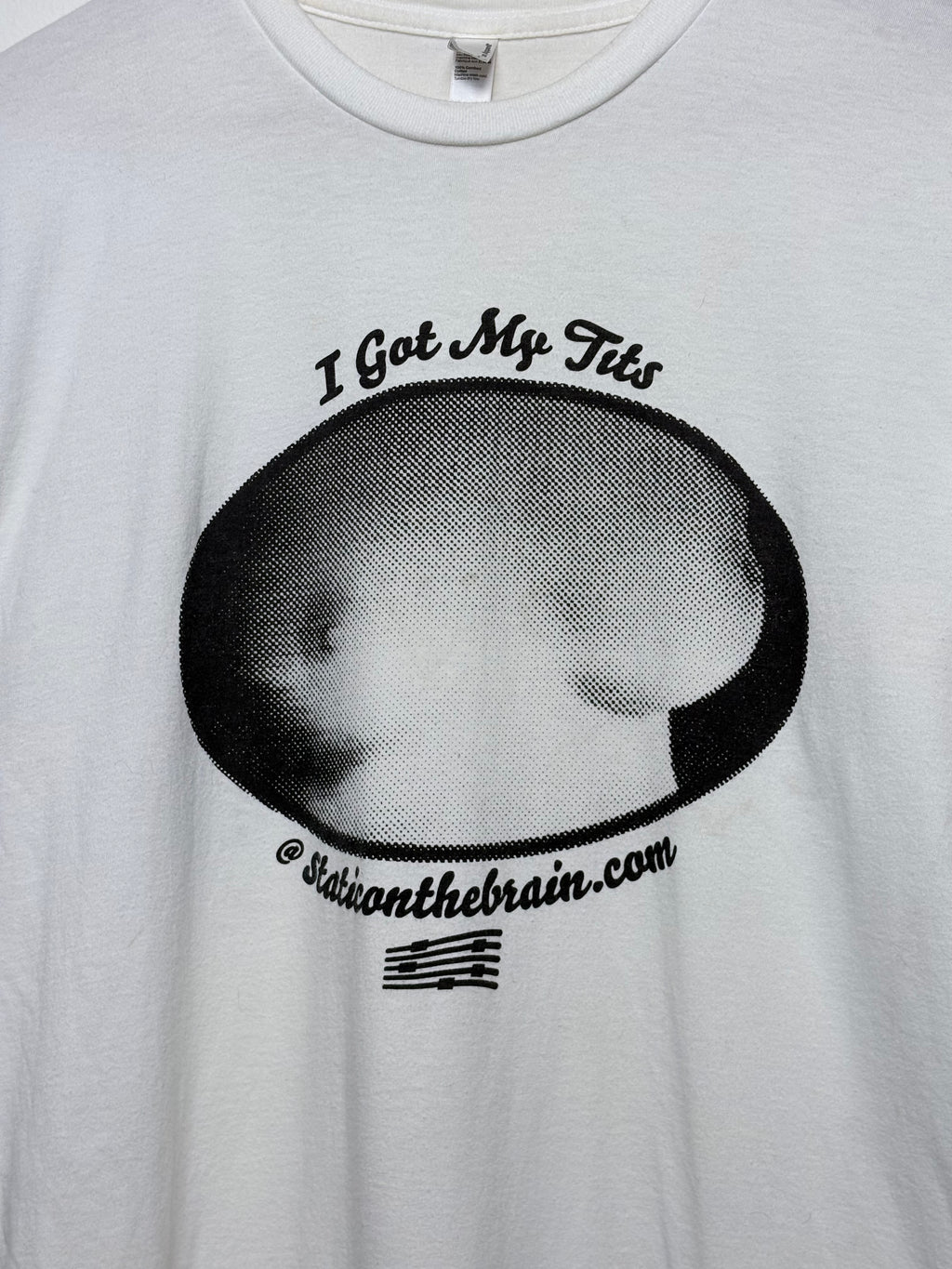 2000’s Boob “I Got My Tits..” T-Shirt