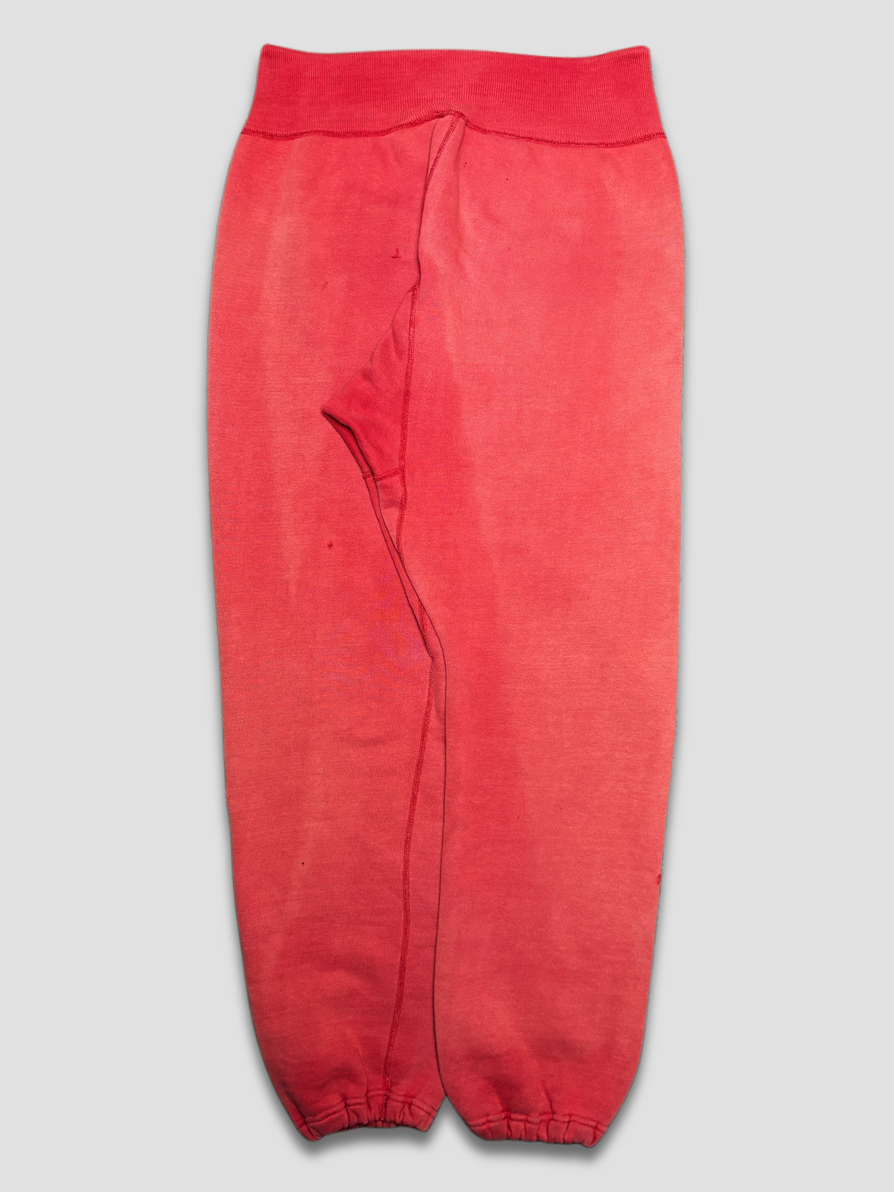 50’s 60’s Red “Palatine 223”Cotton SweatPants | Faded