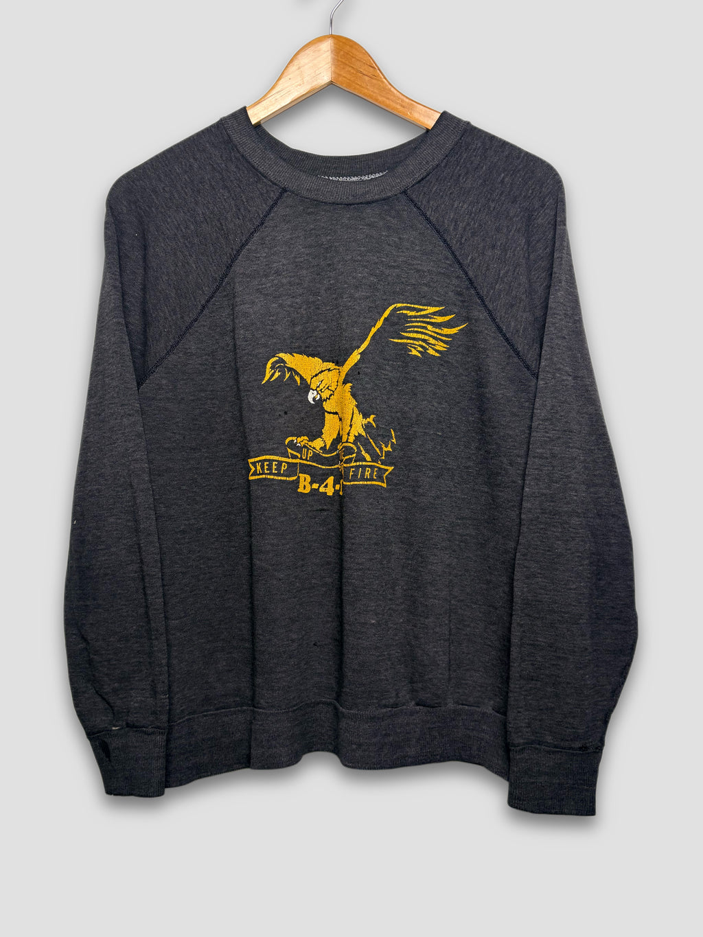 Vintage Sweatshirt “Keep Up The Fire”