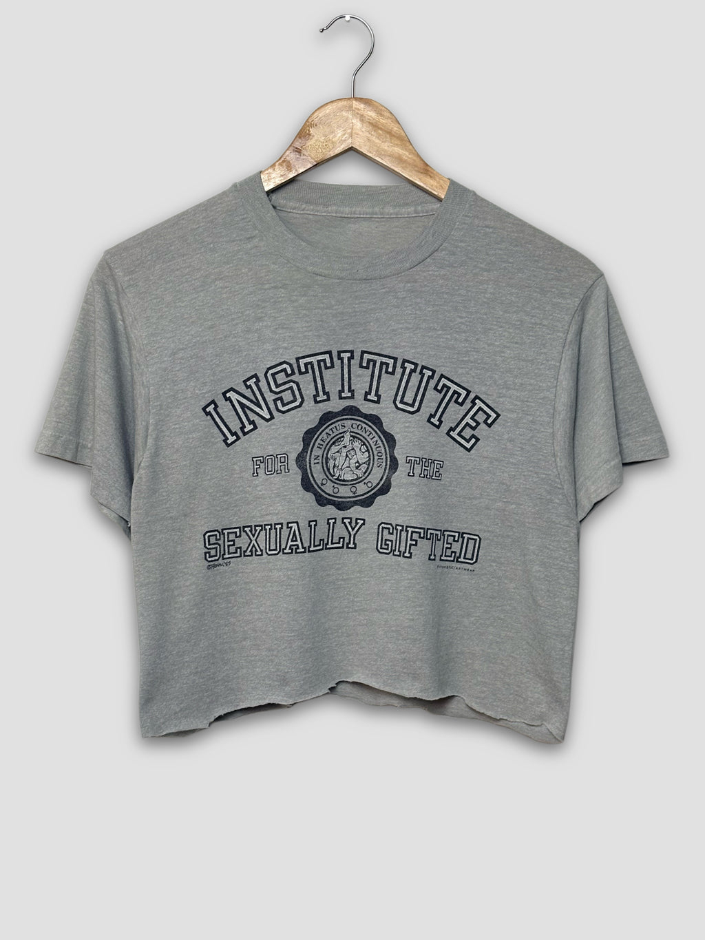1980s “Institute For The Sexually Gifted” Chopped T-Shirt