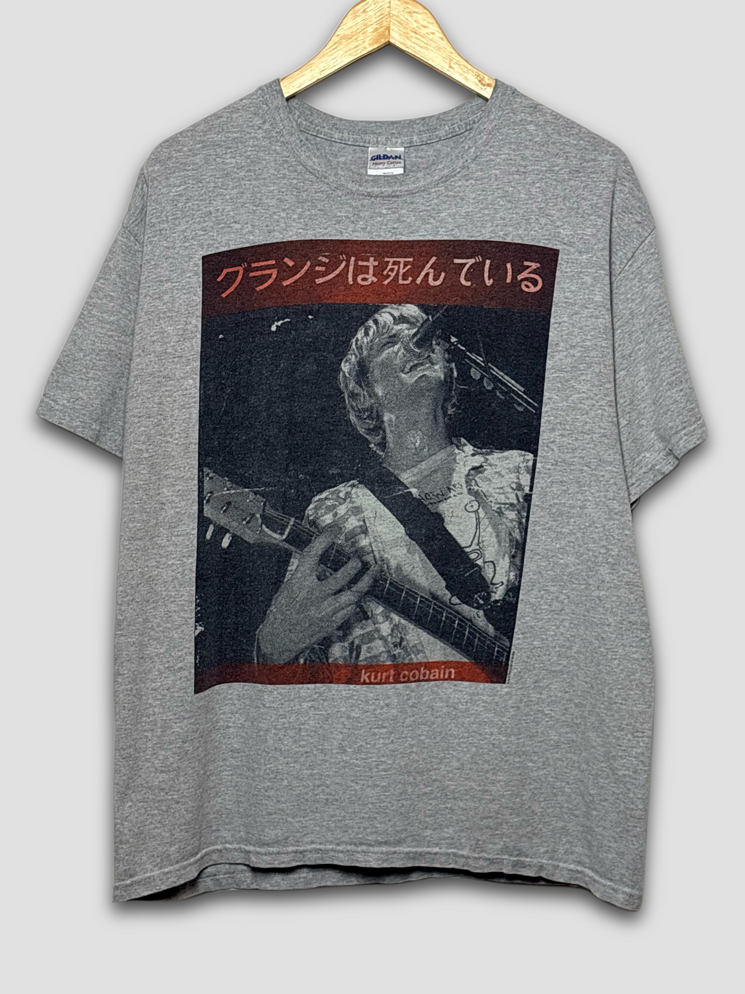 2011 Kurt Cobain “Grunge Is Dead” Japanese T-Shirt