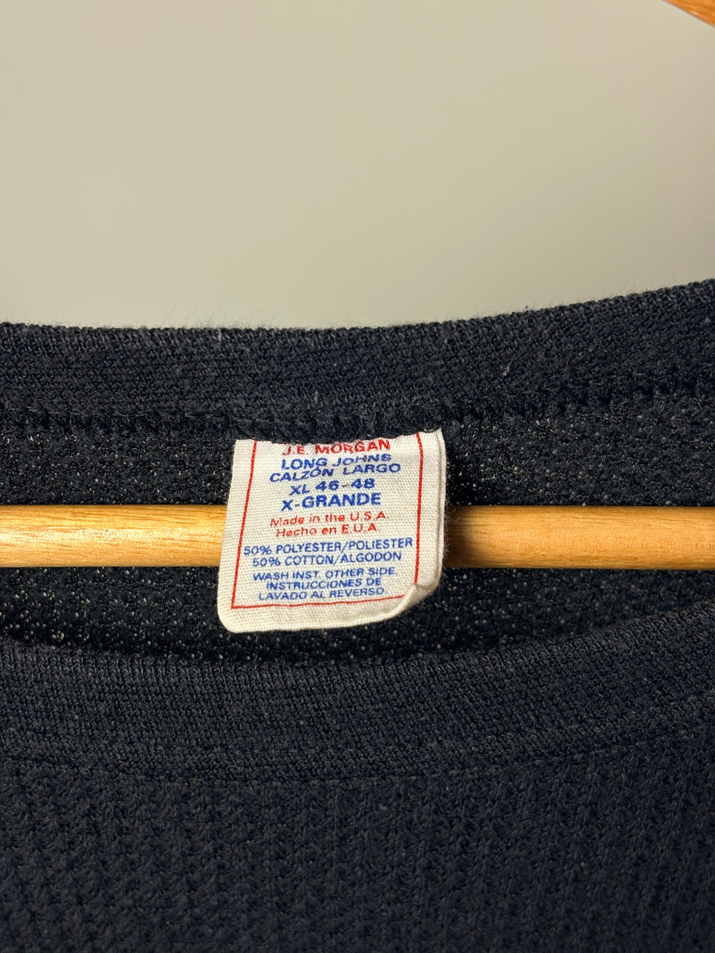 80s Black Thermal LongSleeve