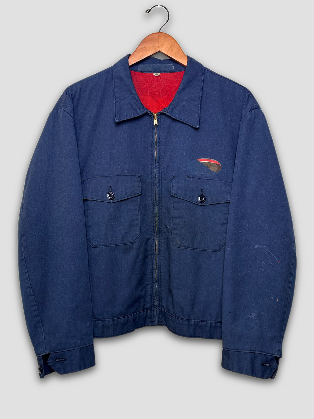 Vintage 60’s WorkWear “Melvins”Jacket | Red Lining