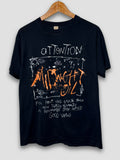 Vintage 1988 Midnight Oil “Attention” Single Stitch T-Shirt