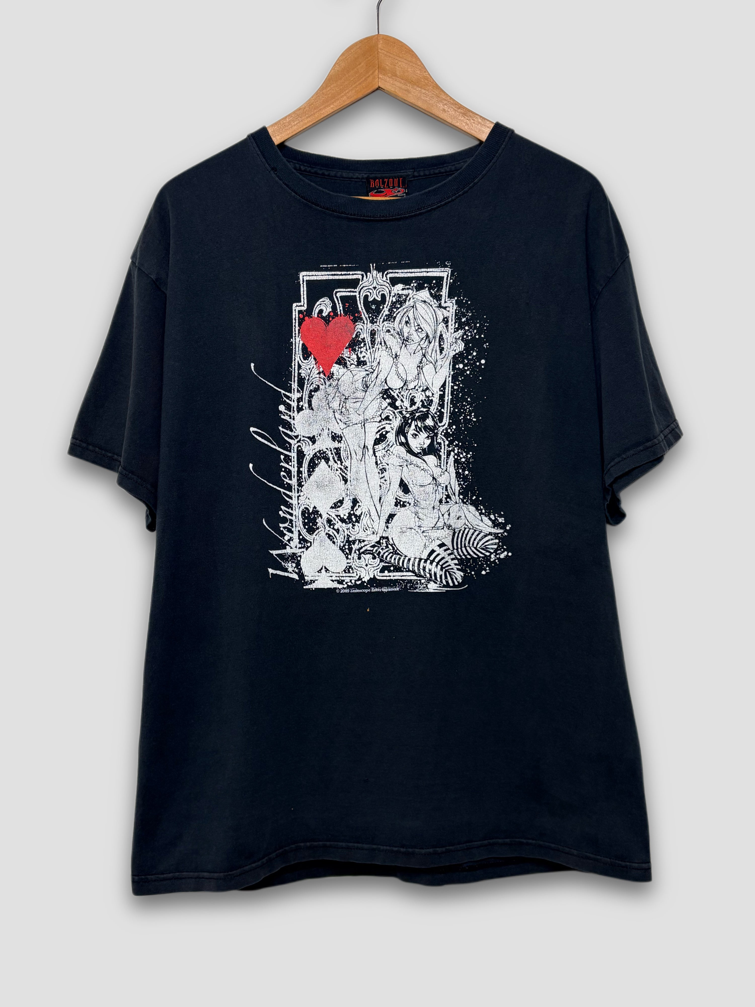 2009 Zenescope “Wonderland” (Ballzout Tag) T-Shirt