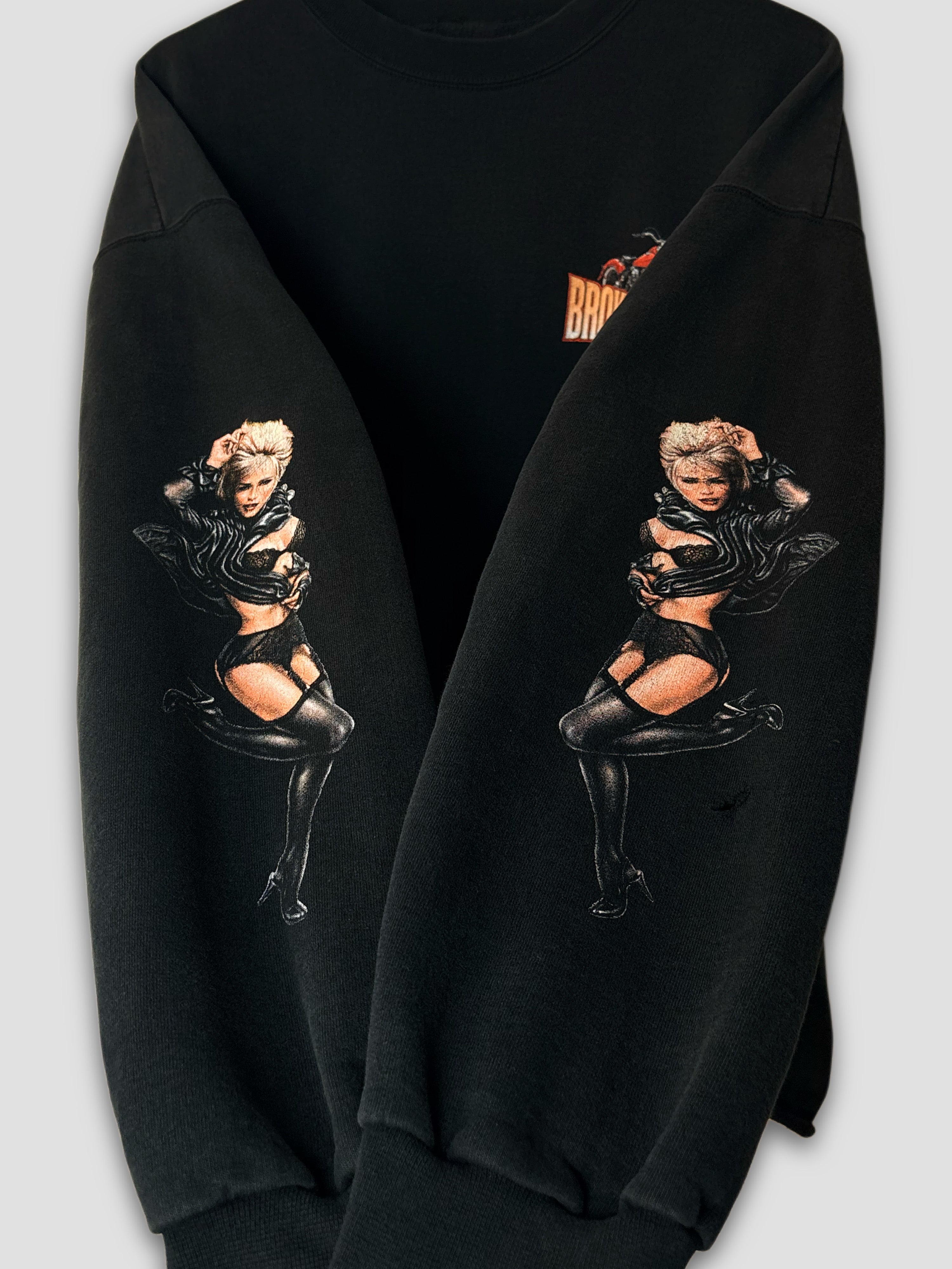 2006 “Broken Spoke” Biker Chick Sweatshirt