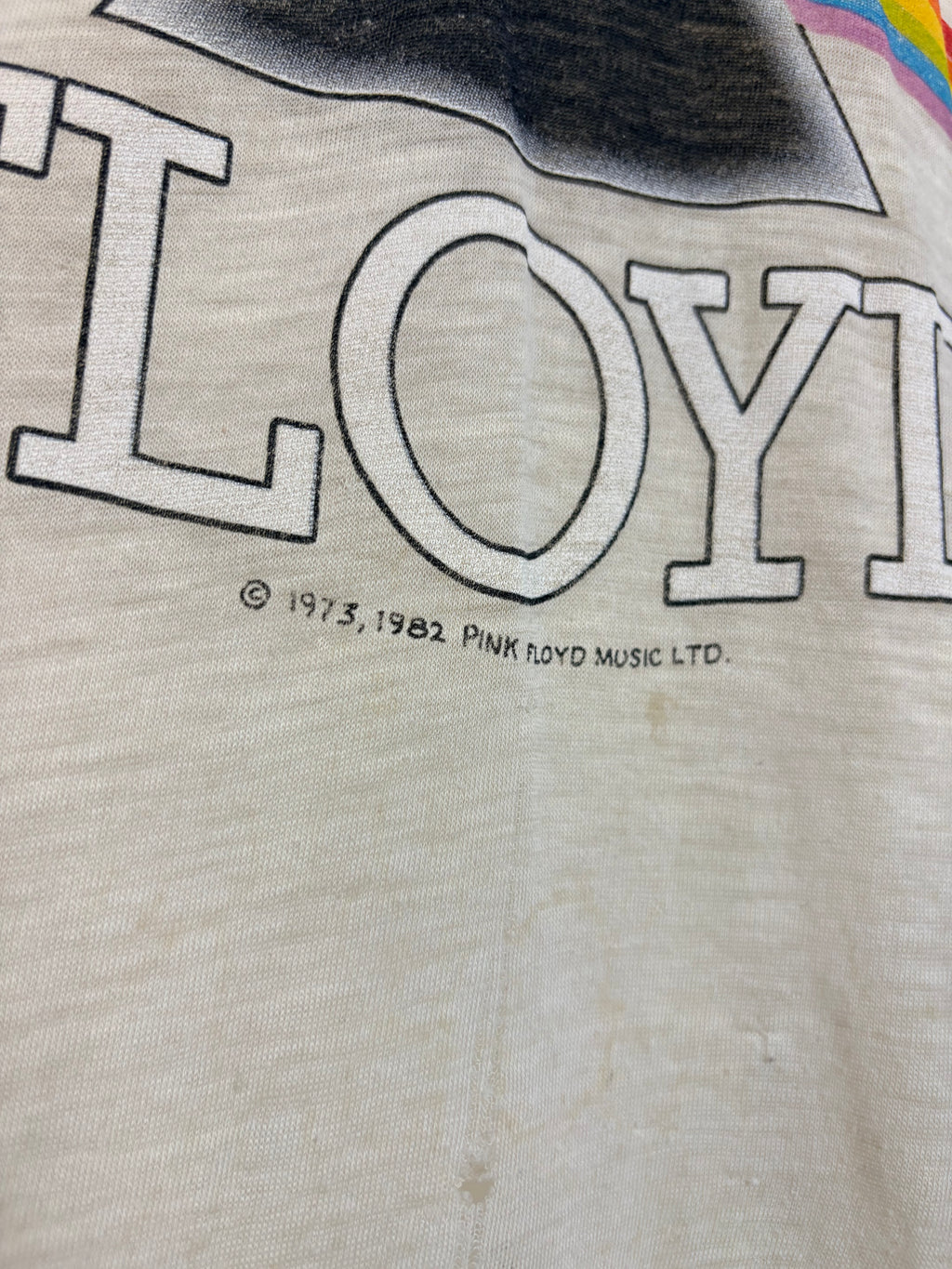Vintage 1982 Pink Floyd Thrashed/Thin Jersey