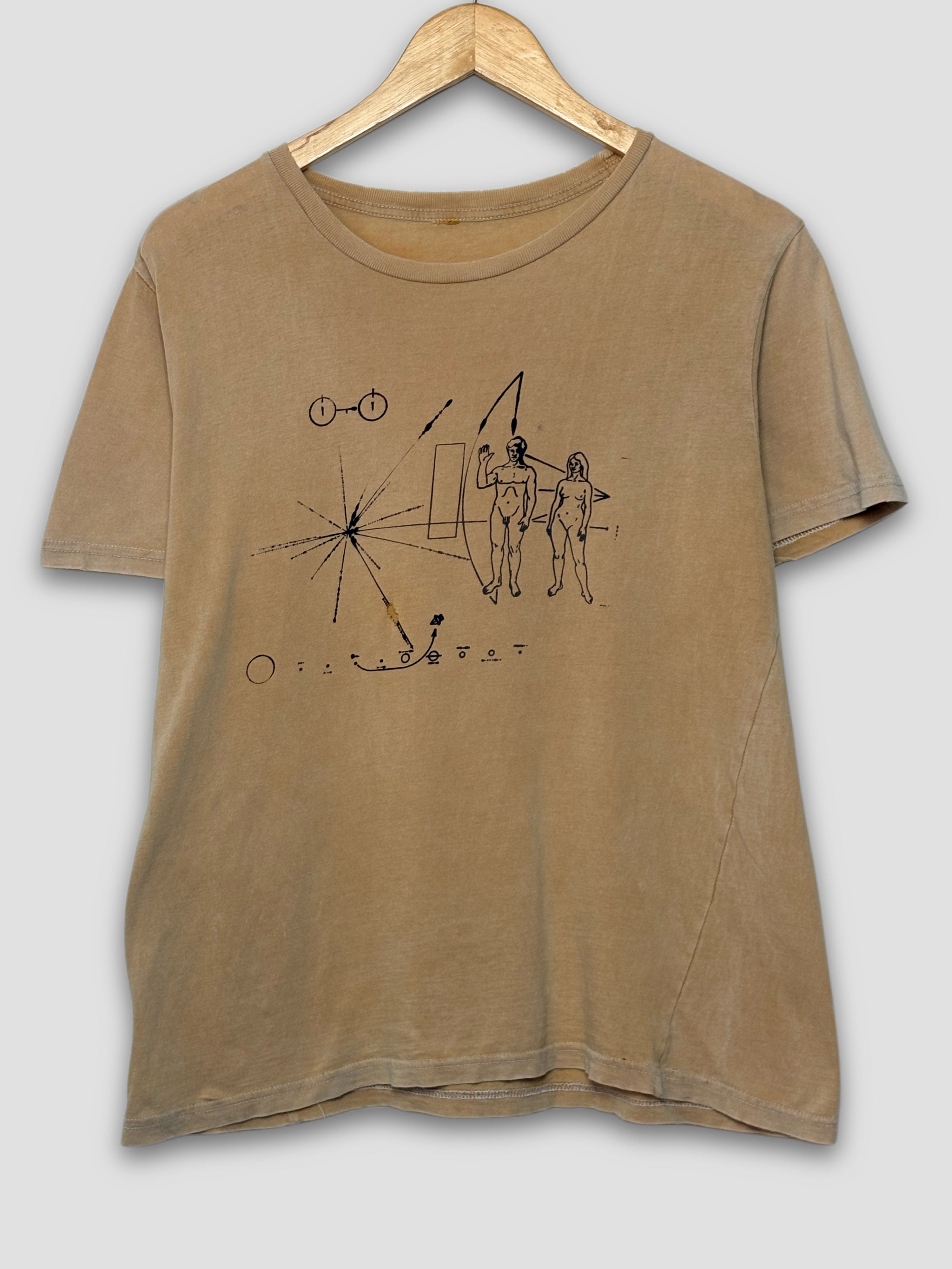 2010’s Pioneer Plaque Naked People T-Shirt