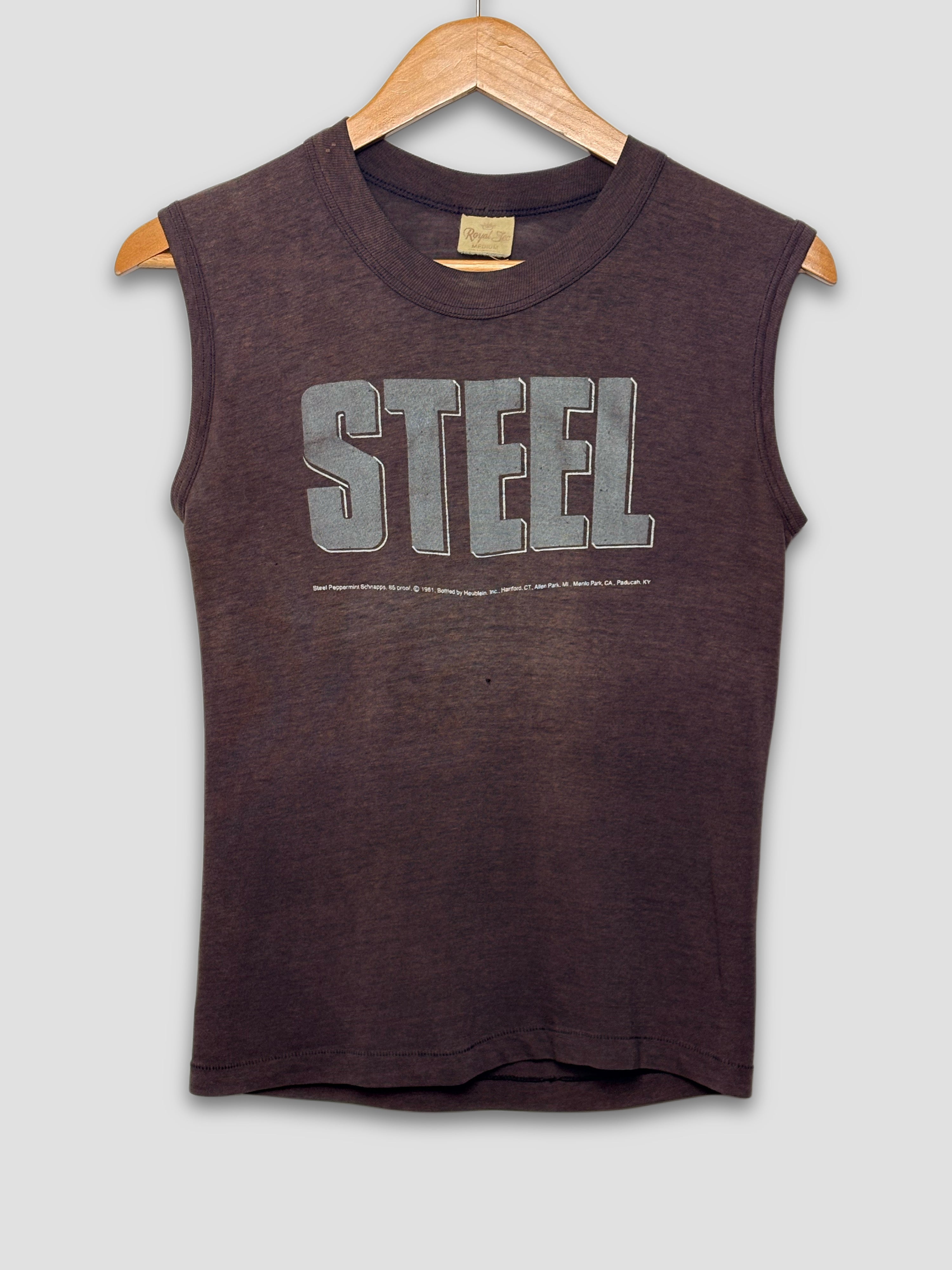 Vintage 1981 “Steel” Sleeveless Shirt