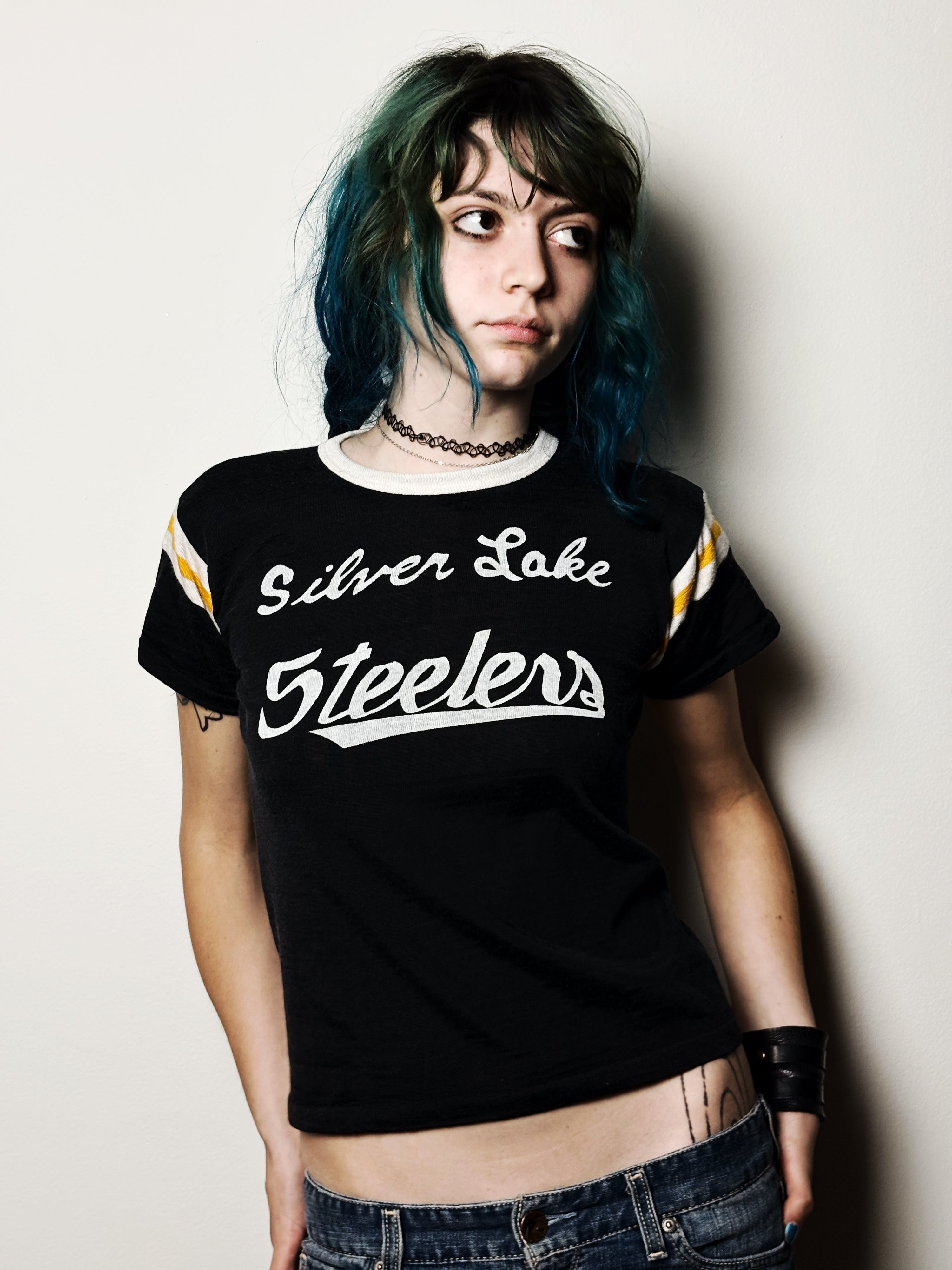 Vintage 60’s 70’s “Silver Lake Steelers” Jersey Baby T-Shirt